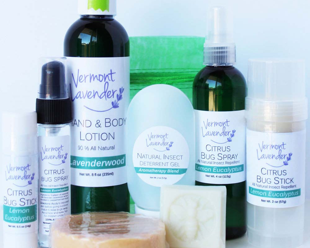 Bug defense team of products natural by Vermont Lavender