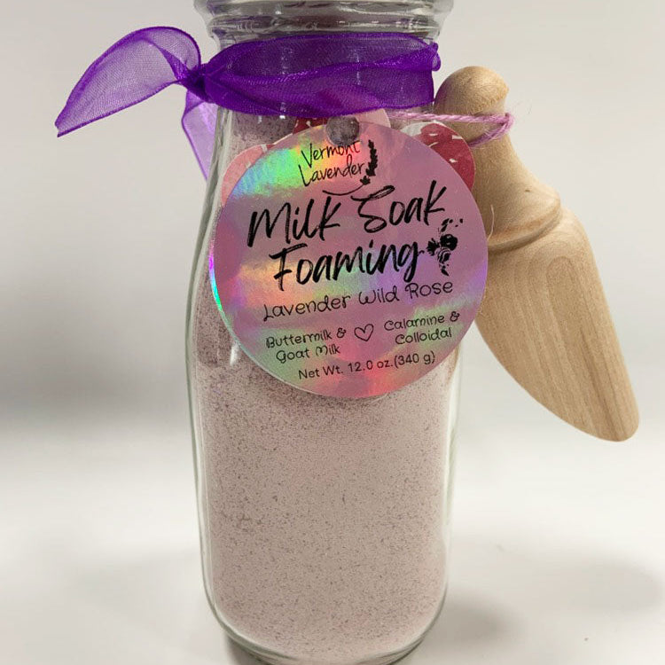 Milk bath foaming salts