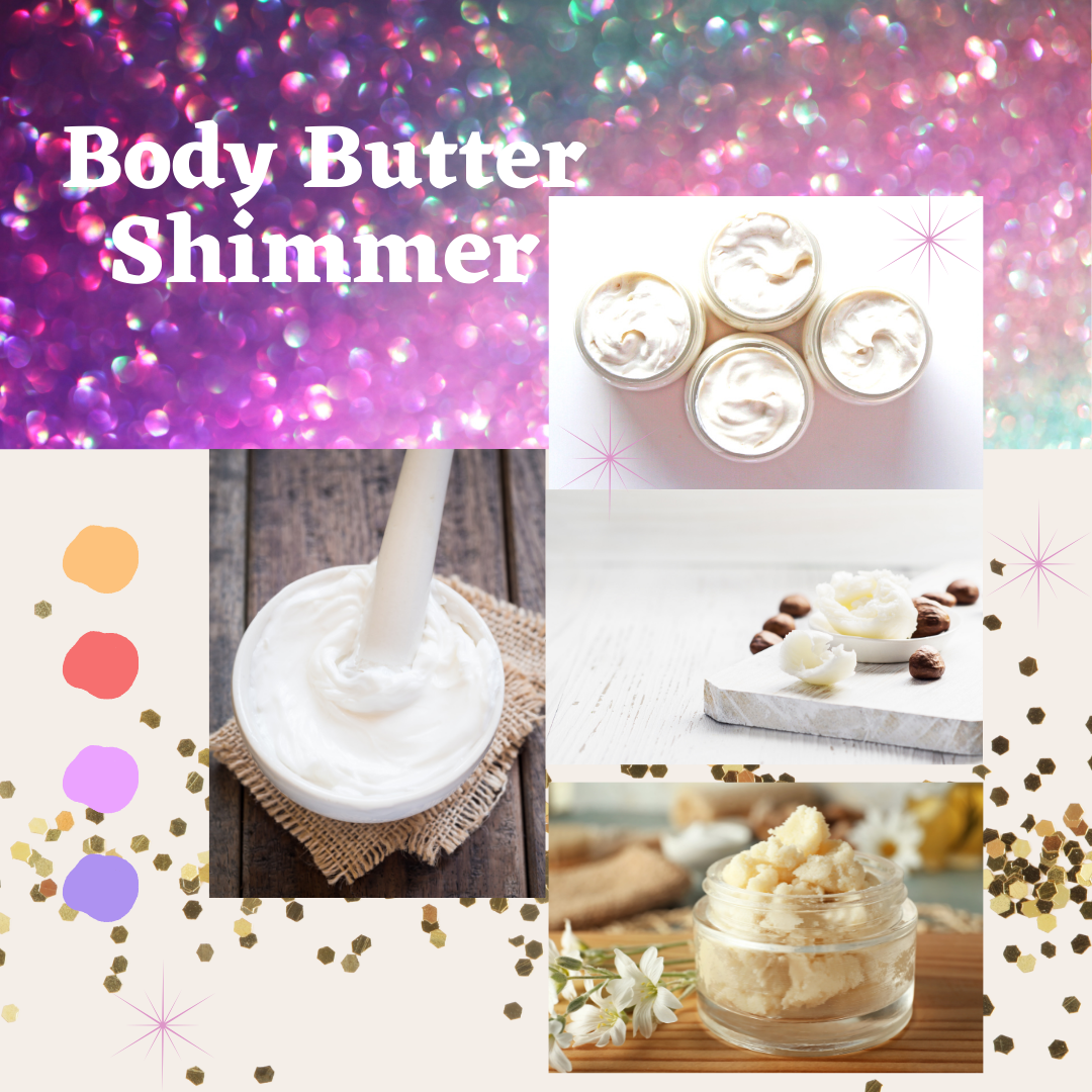 Body butter with Shimmer by Vermont Lavender