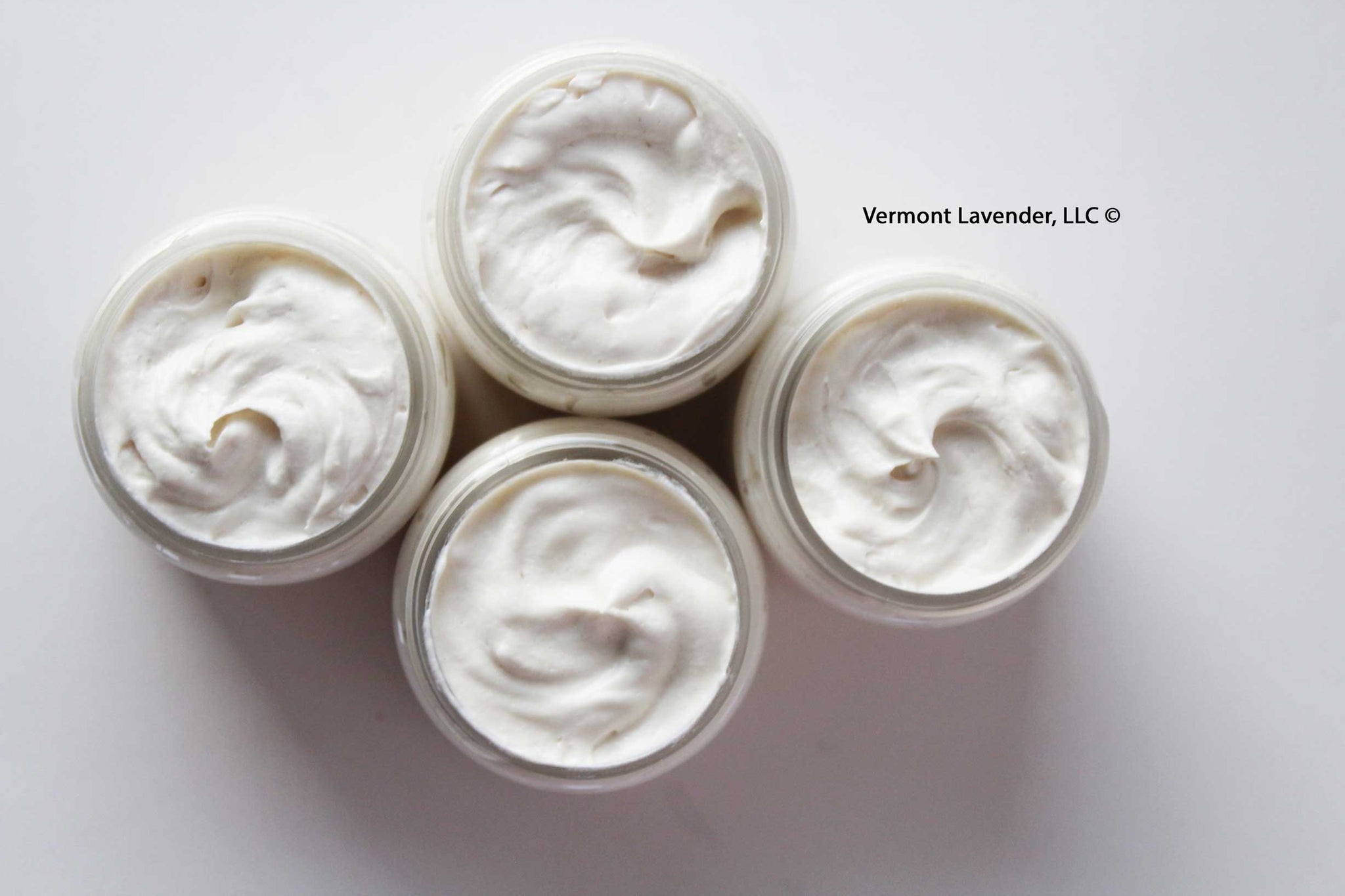 Whipped body butter that comes in unscented, peppermint, coffee and lavender.