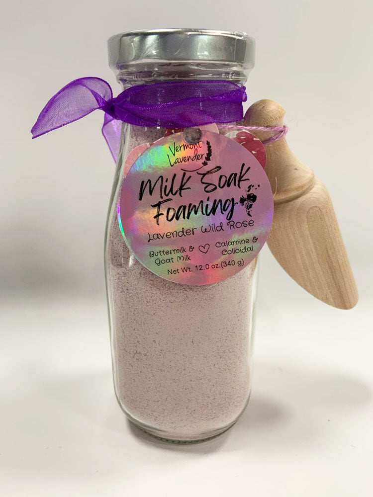 Milk bath foaming salts
