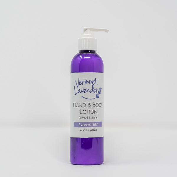 Lotions in a pump bottle for quick application hands and body care