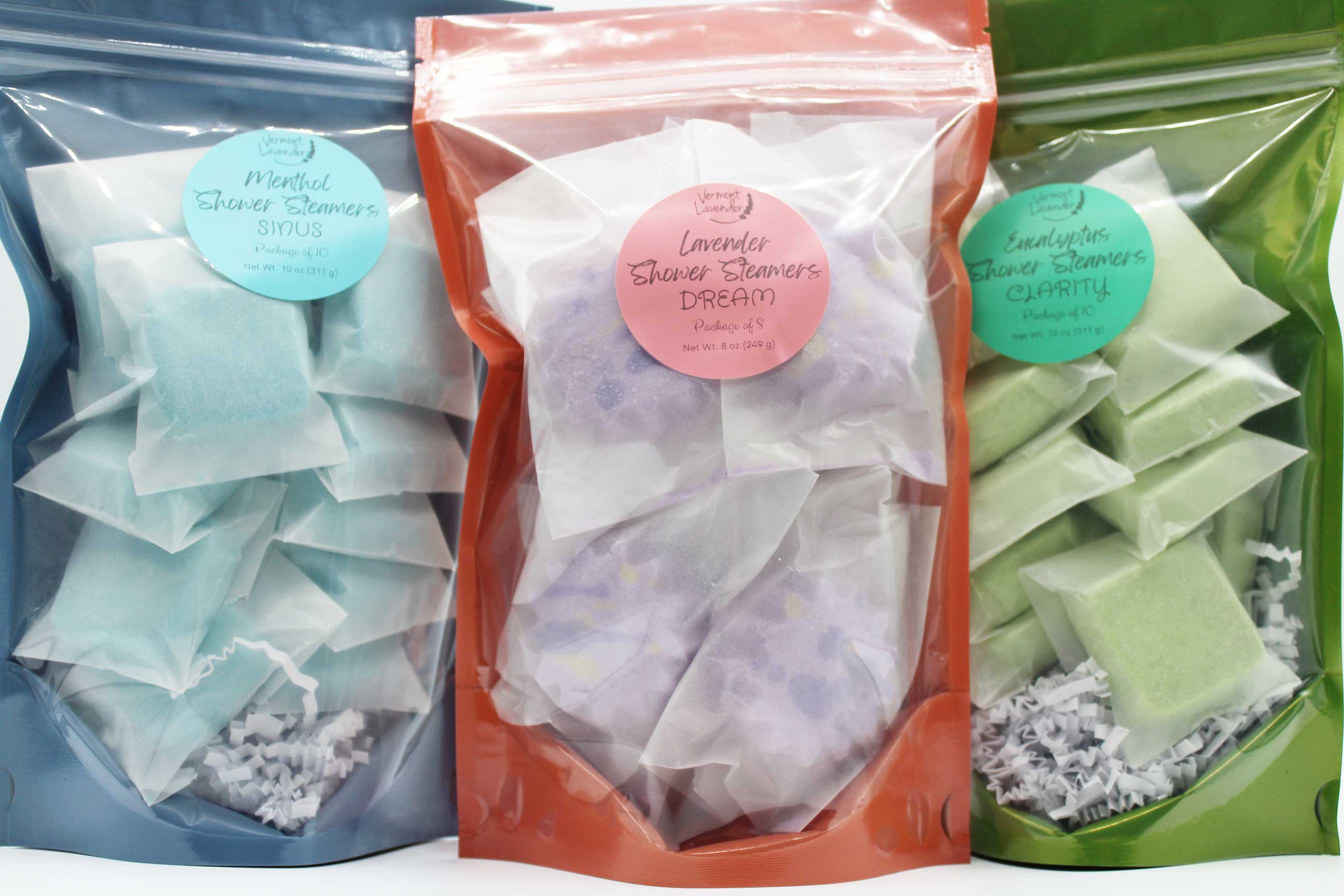 shower steamer collection