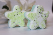 bath bomb star shaped coconut lime verbena milk 