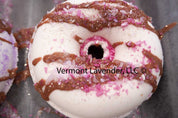 Bath bomb doughnut Wild Rose by Vermont Lavender