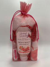 Body Wash | Lotion | Puff | Lips | Shower Bag