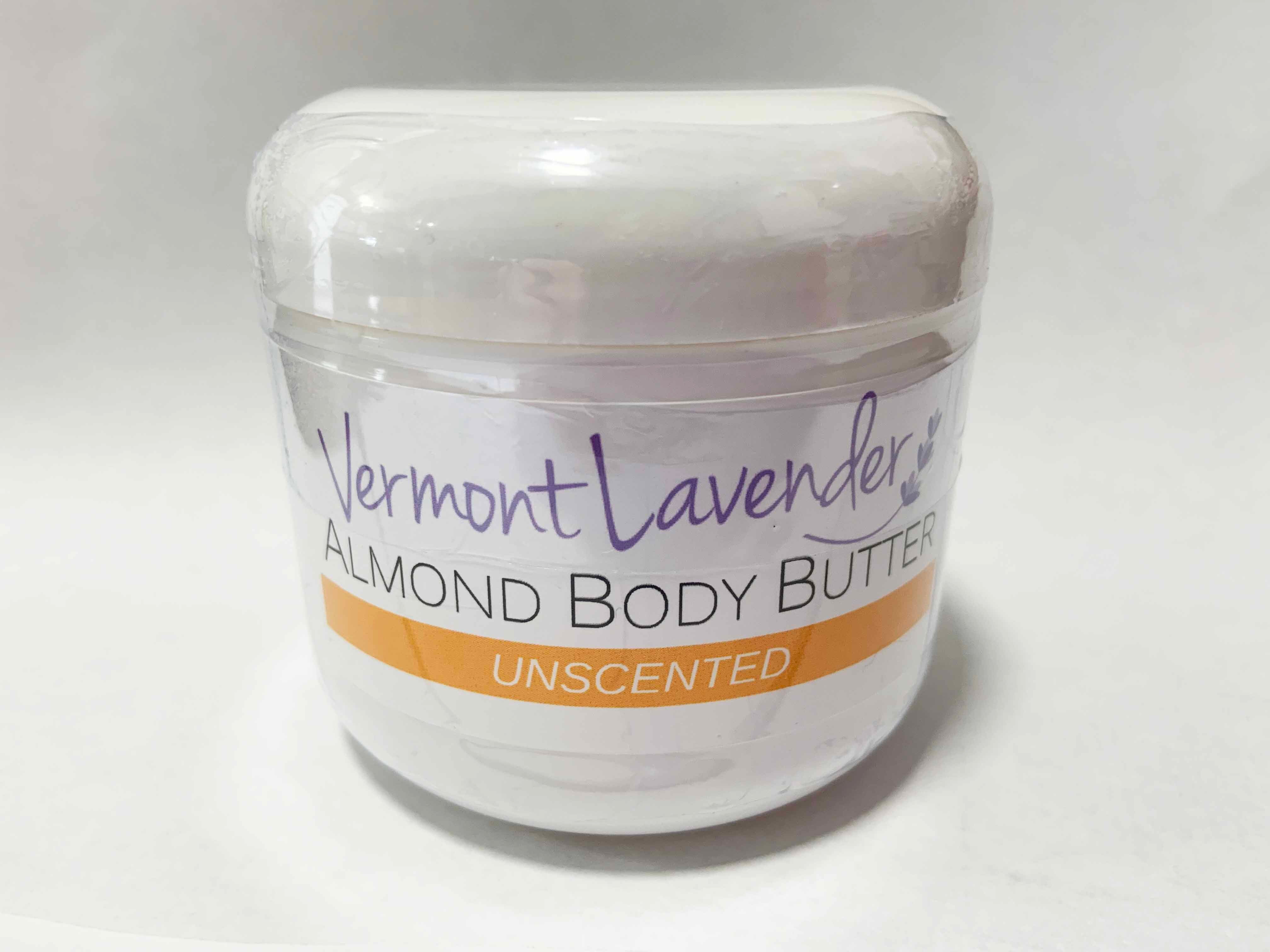 Calendula unscented body butter with oat extract body lotion by Vermont Lavender LLC