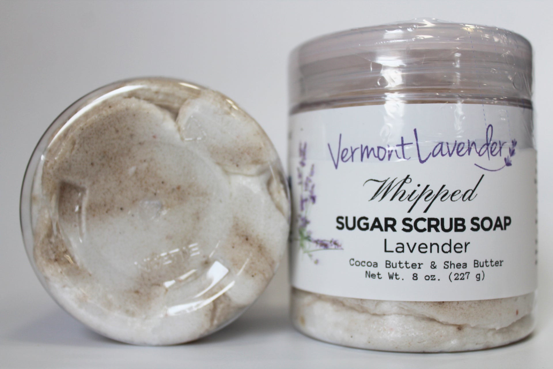lavender sugar scrub natural by Vermont Lavender 8 oz