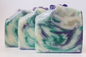 Lavender Mint | Butterfly Embed | Shea Butter Avocado Soap Bar