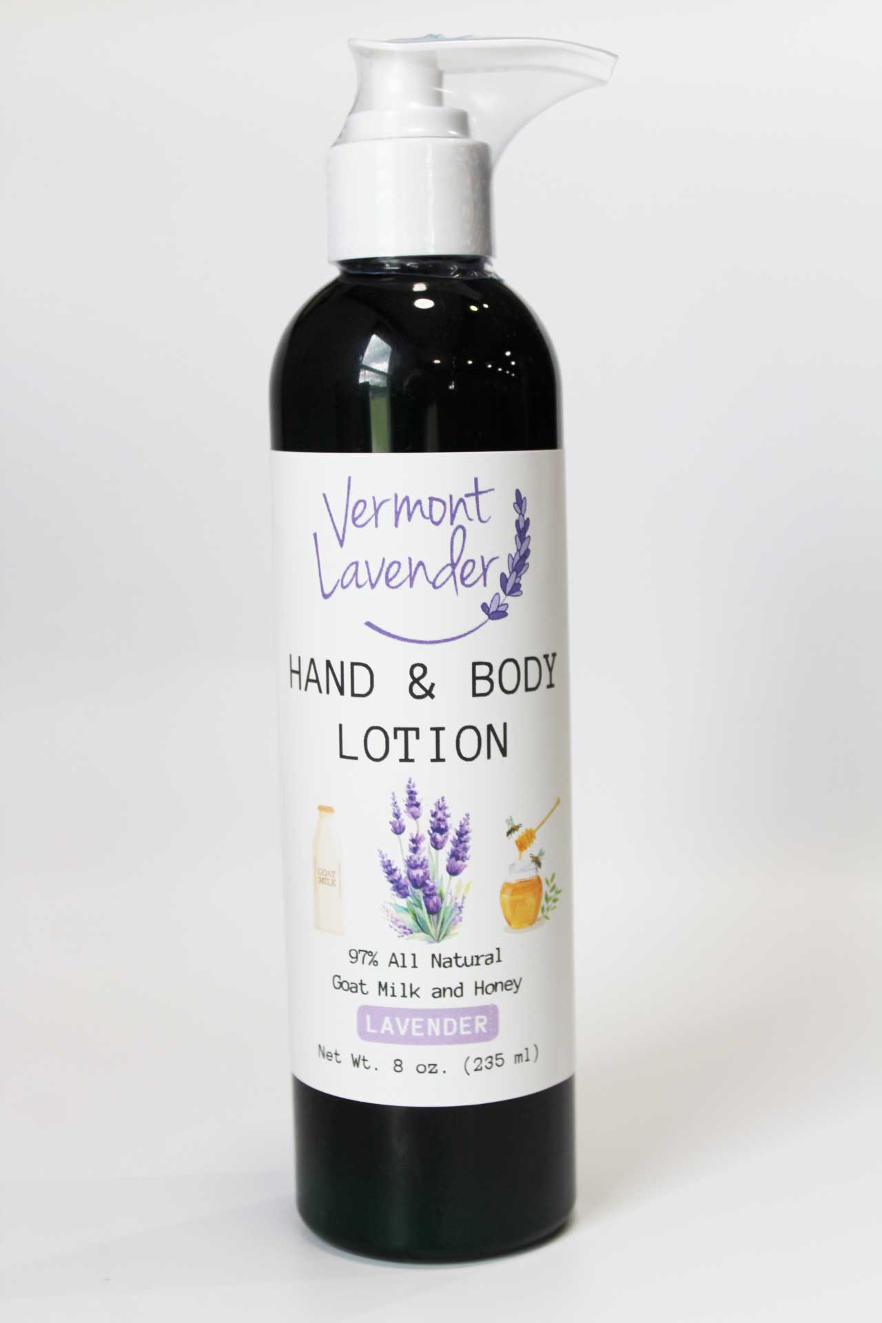 lavender goat milk lotion by Vermont Lavender