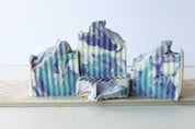 Lavender Linen Soap | Purple Blue Wavy Swirls Design | Ocean Waves grouped