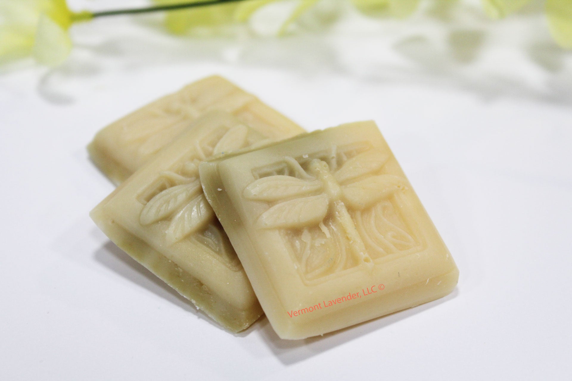 lemon eucalyptus small hand guest soaps by Vermont Lavender