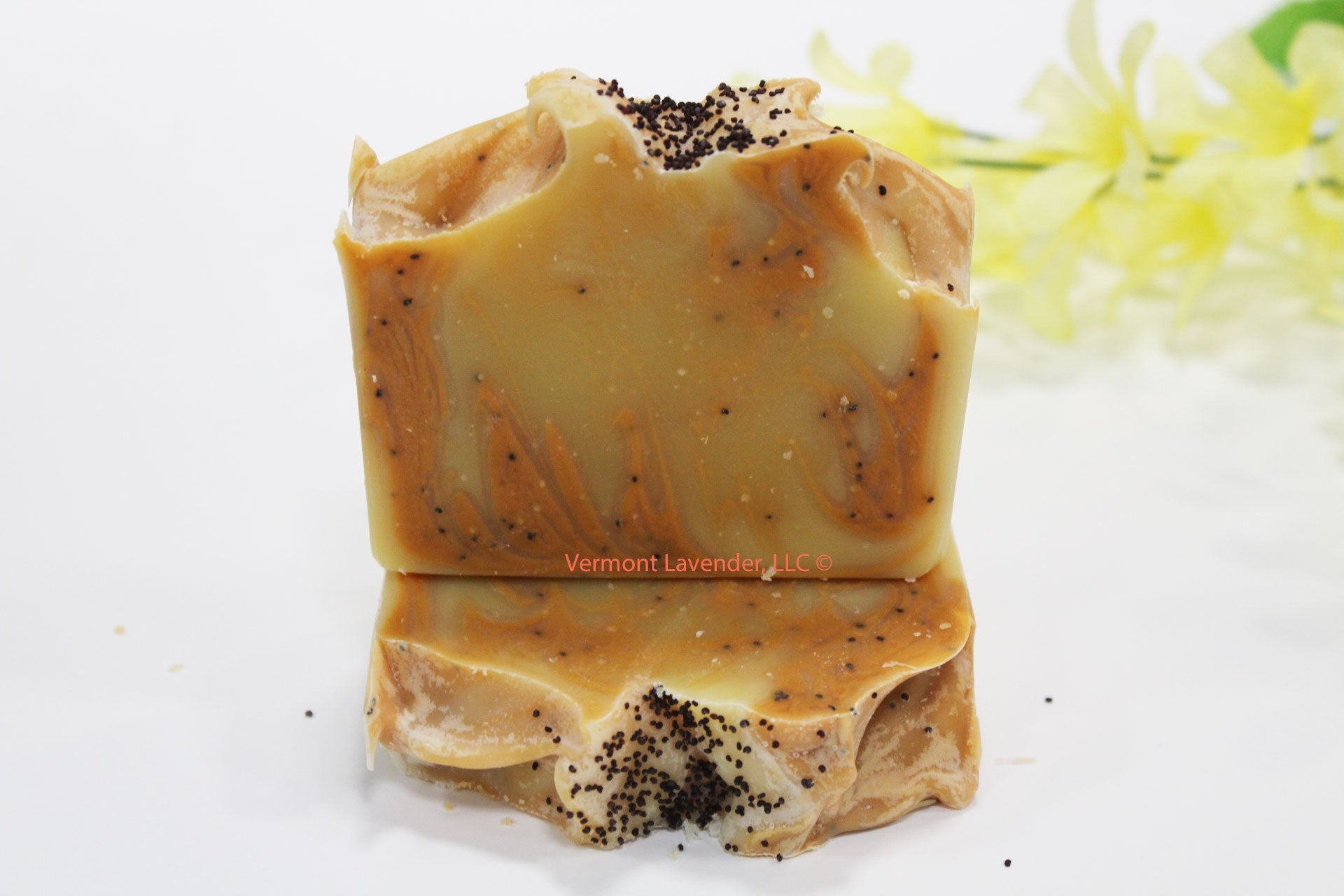 Lemon Exfoliating Soap | Tea Tree | Acne | Gardeners | Mechanics large bar by Vermont Lavender