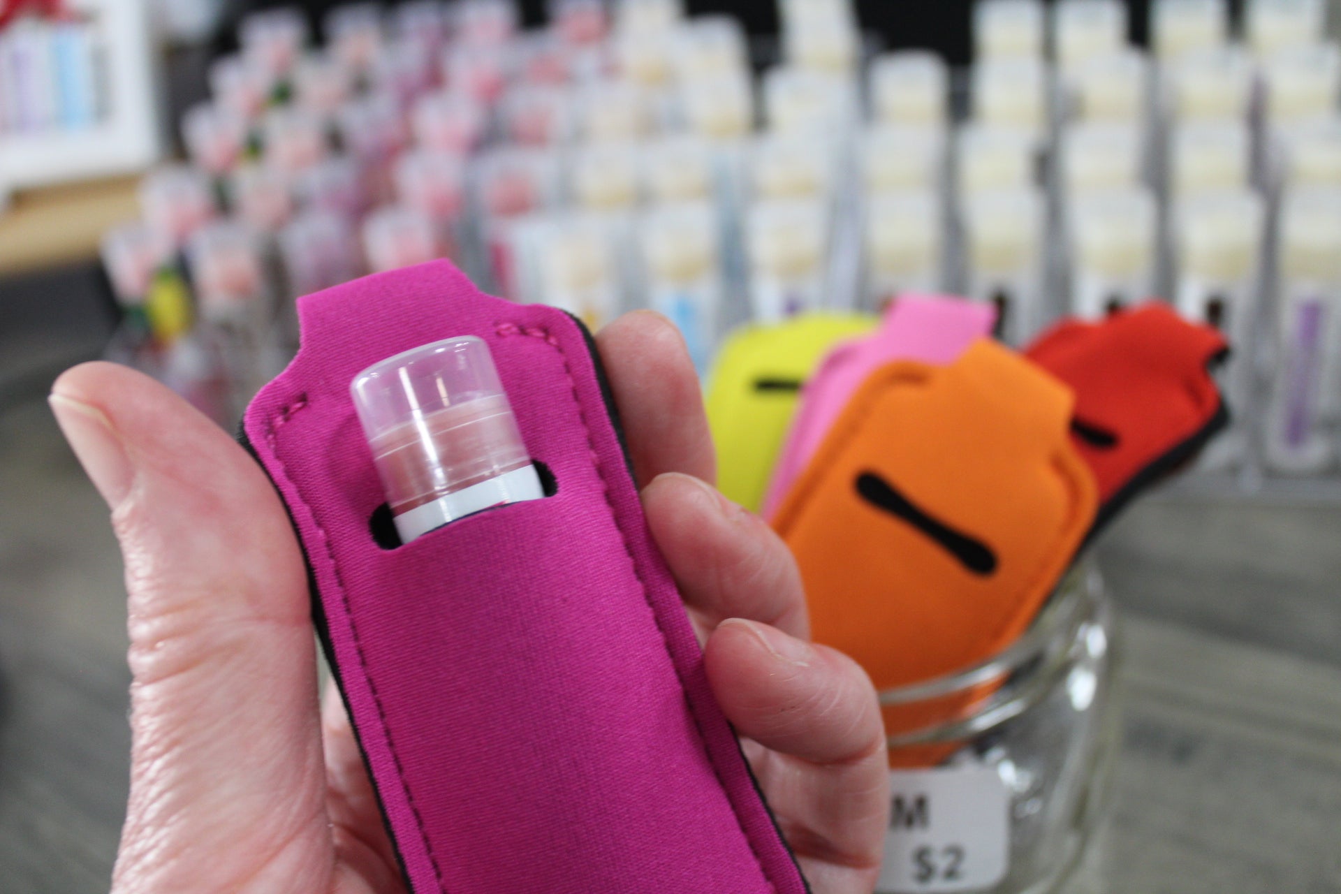 lip balm holder