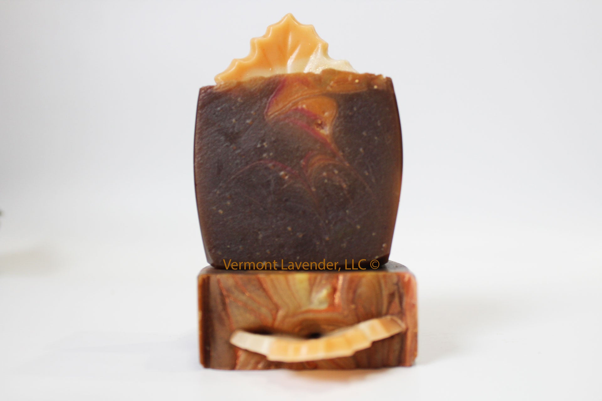 Maple Sugar Vanilla Scent | Vermont Maple Wood Autumn Amber Soap small bar