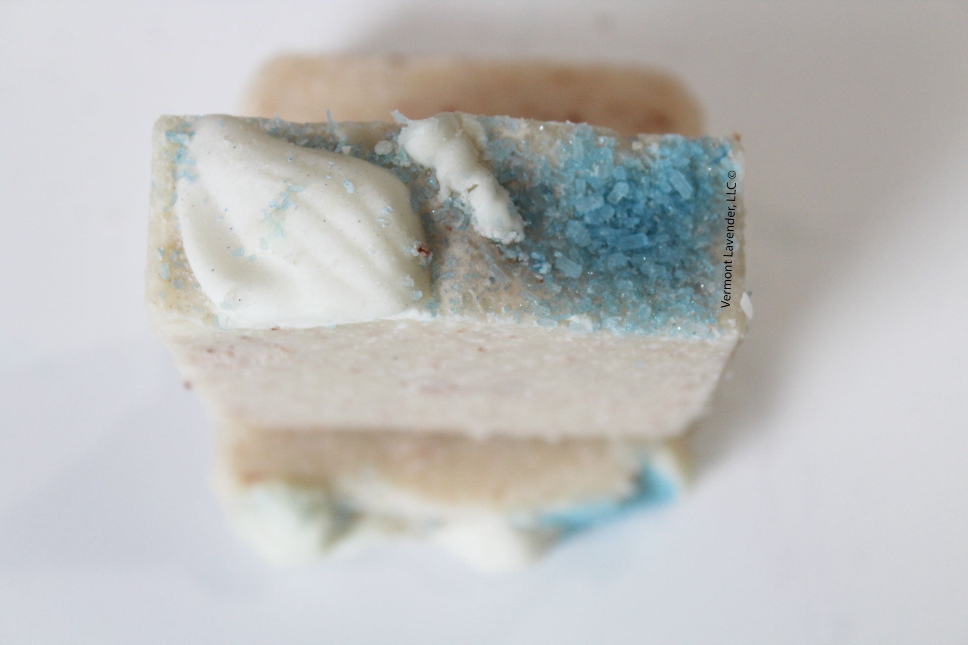 Salt soap Sea salt and lily LARGE by Vermont Lavender