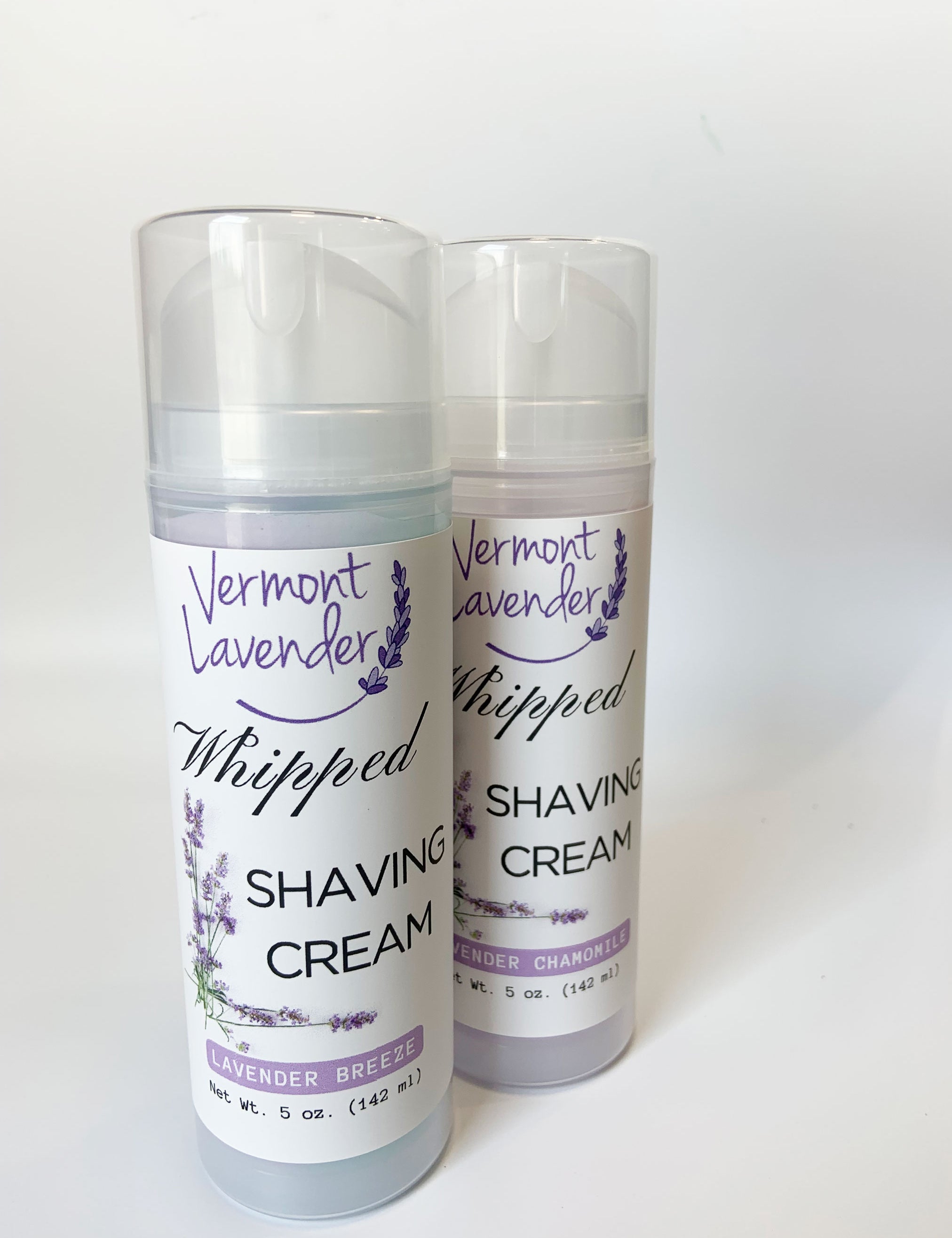 Shaving cream lavender breeze lavender coconut beach scent by Vermont Lavender llc