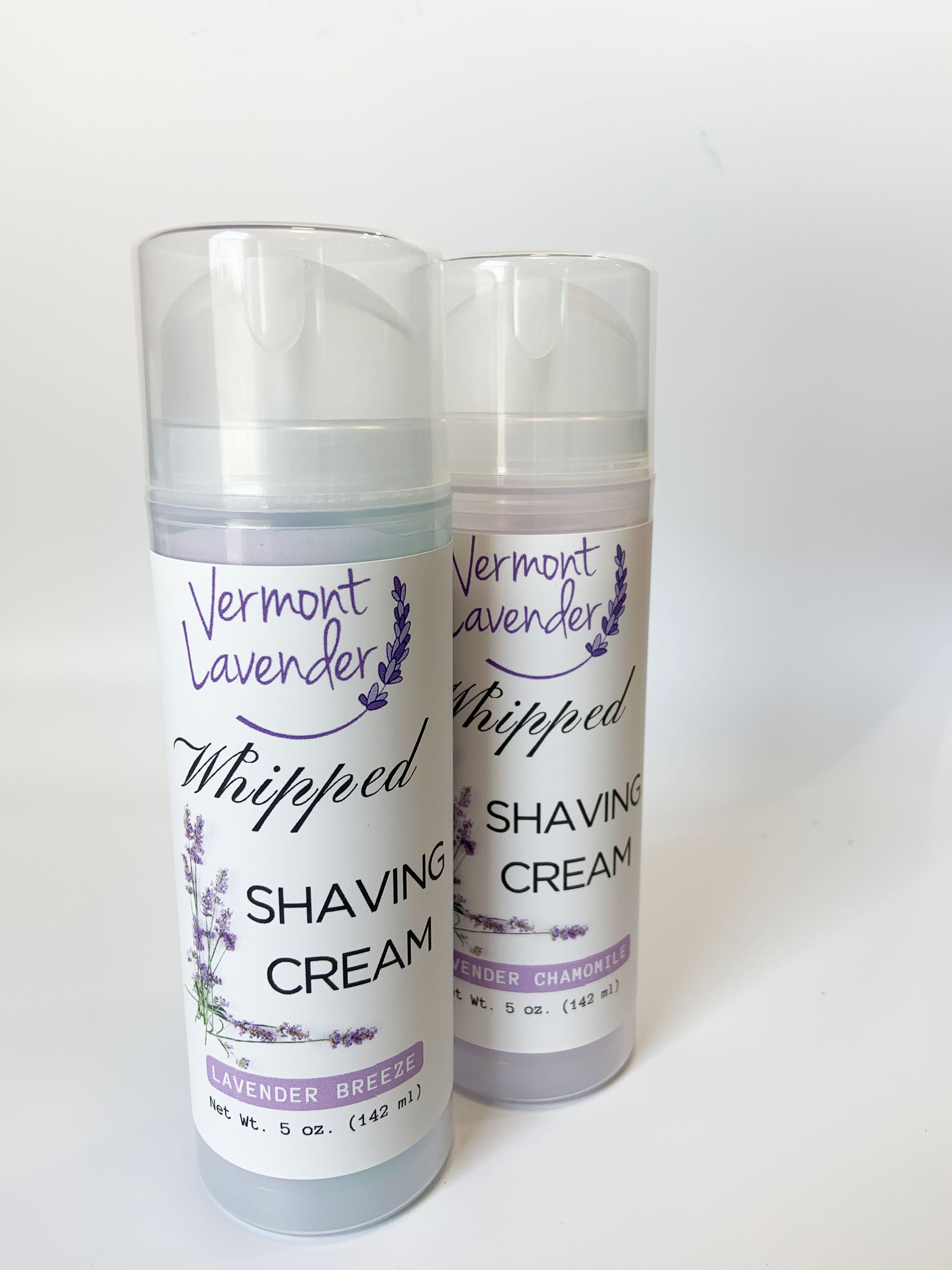 Shaving cream lavender breeze lavender coconut beach scent by Vermont Lavender llc