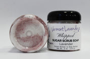 Sugar scrub Lavender cocoa butter and shea butter by Vermont Lavender 4 oz