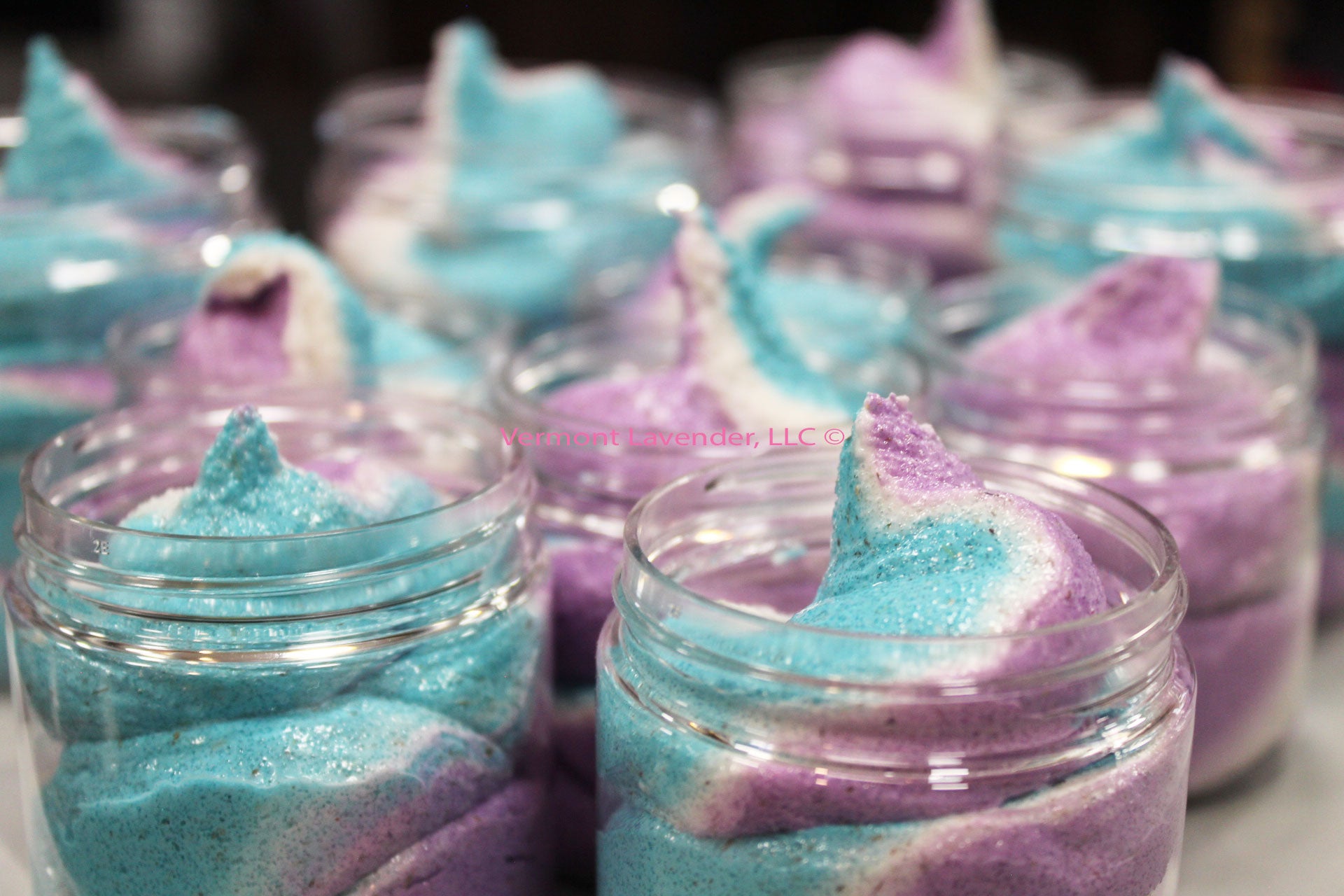 sugar scrubs lavender linen by Vermont Lavender