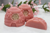Wildflower honey oatmeal cocoa butter soap by Vermont Lavender Beehive design