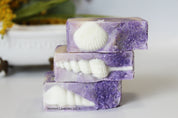 Lavender goat milk Dead sea salt soap bars by Vermont Lavender