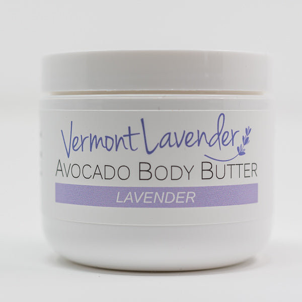 Lavender avocado body butter by Vermont Lavender Barre Vermont