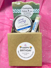 Happy birthday gift box for best friend