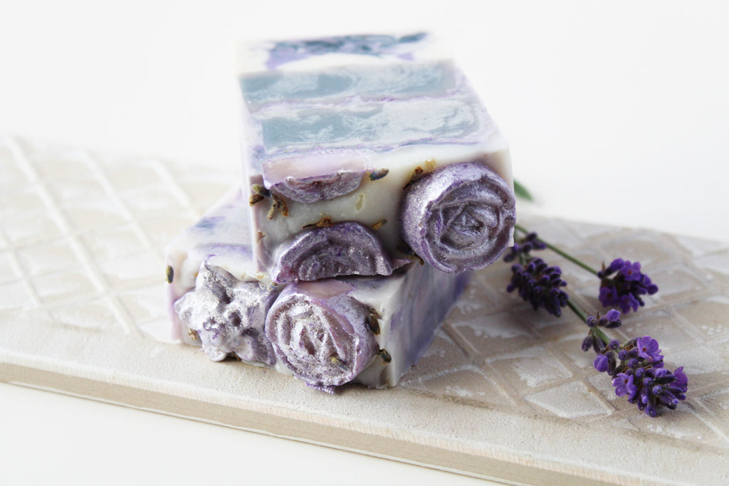 Lavender Oatmeal Soap | Lavender Essential Oil | Collidial Oatmeal Bar Soap