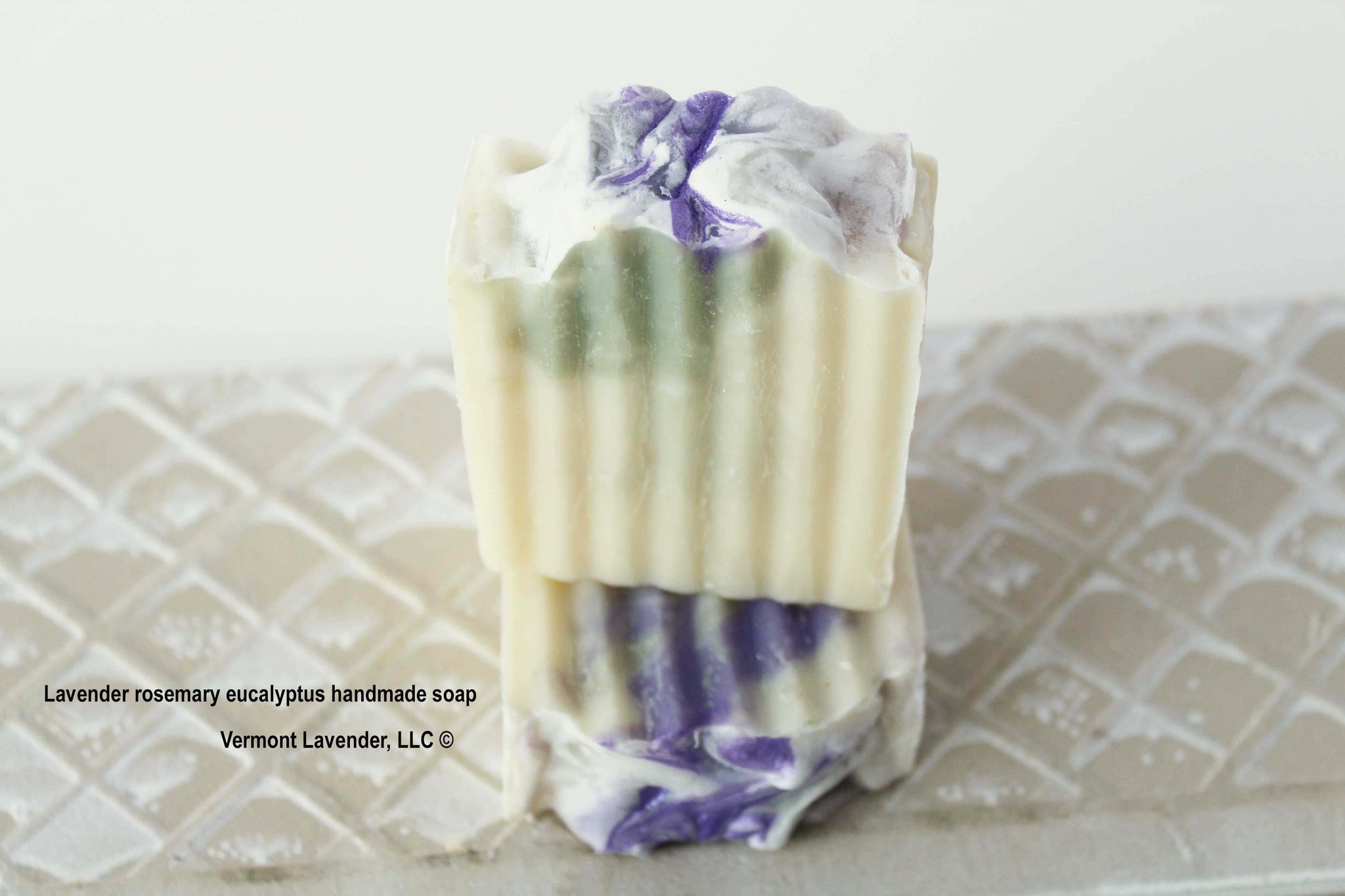 Lavender Eucalyptus Rosemary | Lavender Mint Soap | Pearl Design