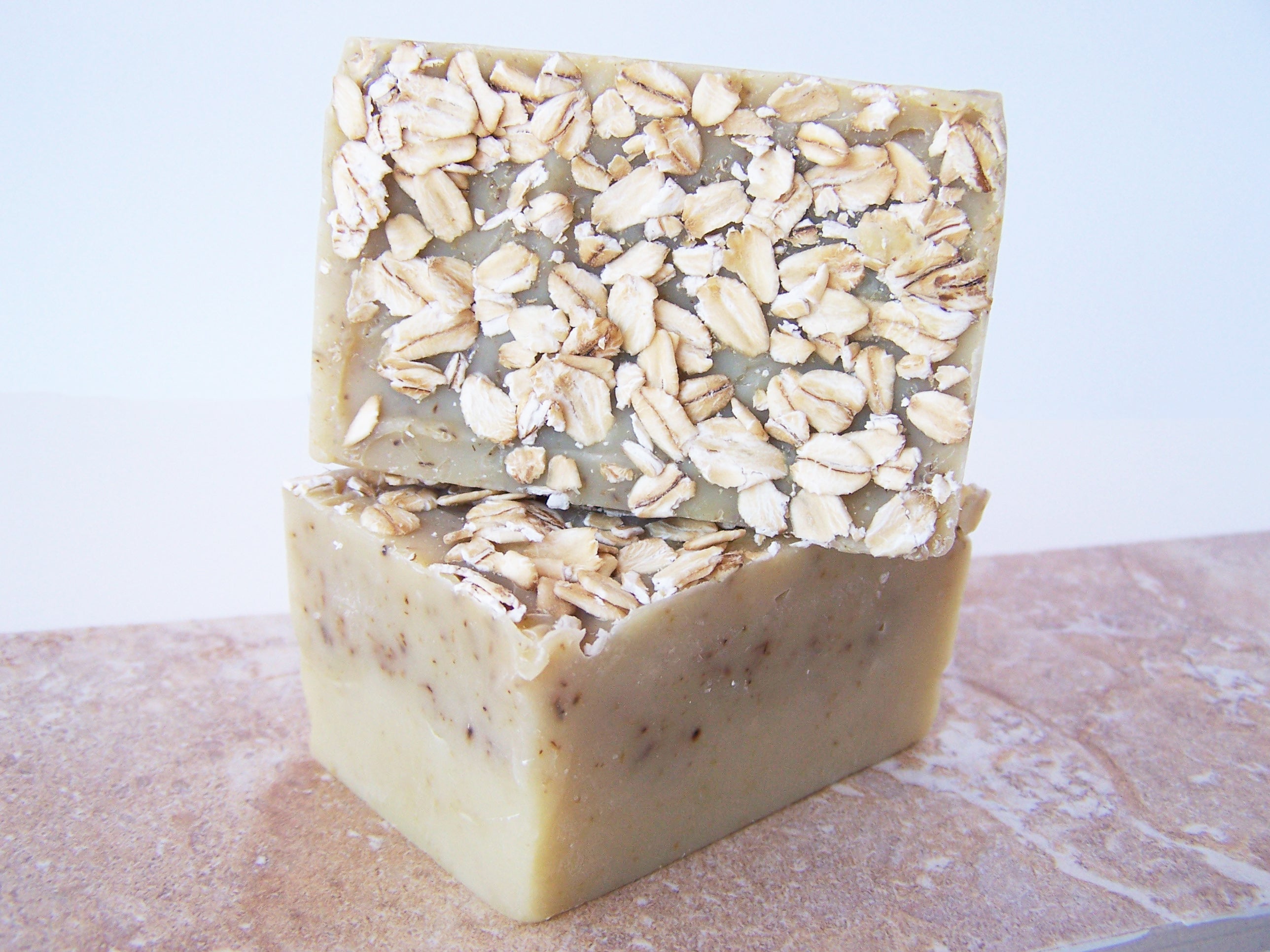 Vermont Lavender Honey and Oatmeal Soap, Gentle, Moisturizing, Dry Skin