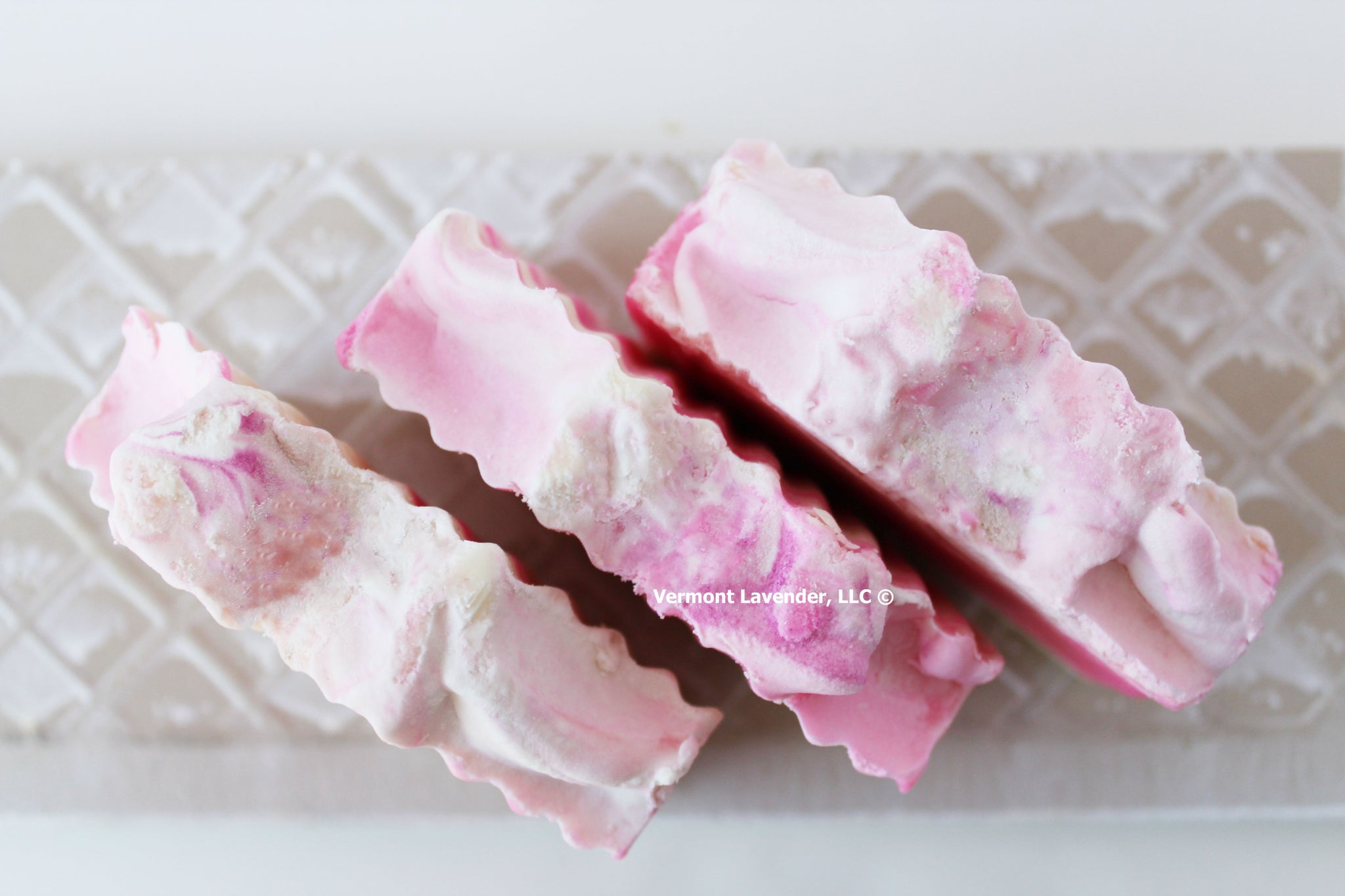 Rose And Peony Soap | Pink Heart Soap